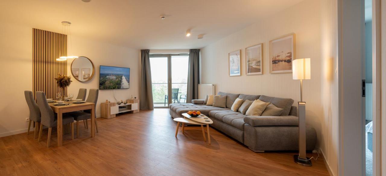 Pinea Sky Premium Apartament Z Widokiem Na Morze Ze Spa I Basenem Przy Plazy Pobierowo Exteriér fotografie