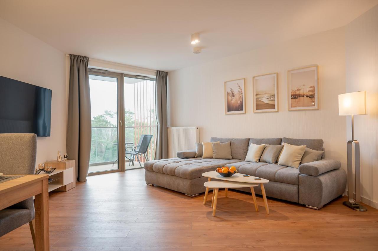 Pinea Sky Premium Apartament Z Widokiem Na Morze Ze Spa I Basenem Przy Plazy Pobierowo Exteriér fotografie
