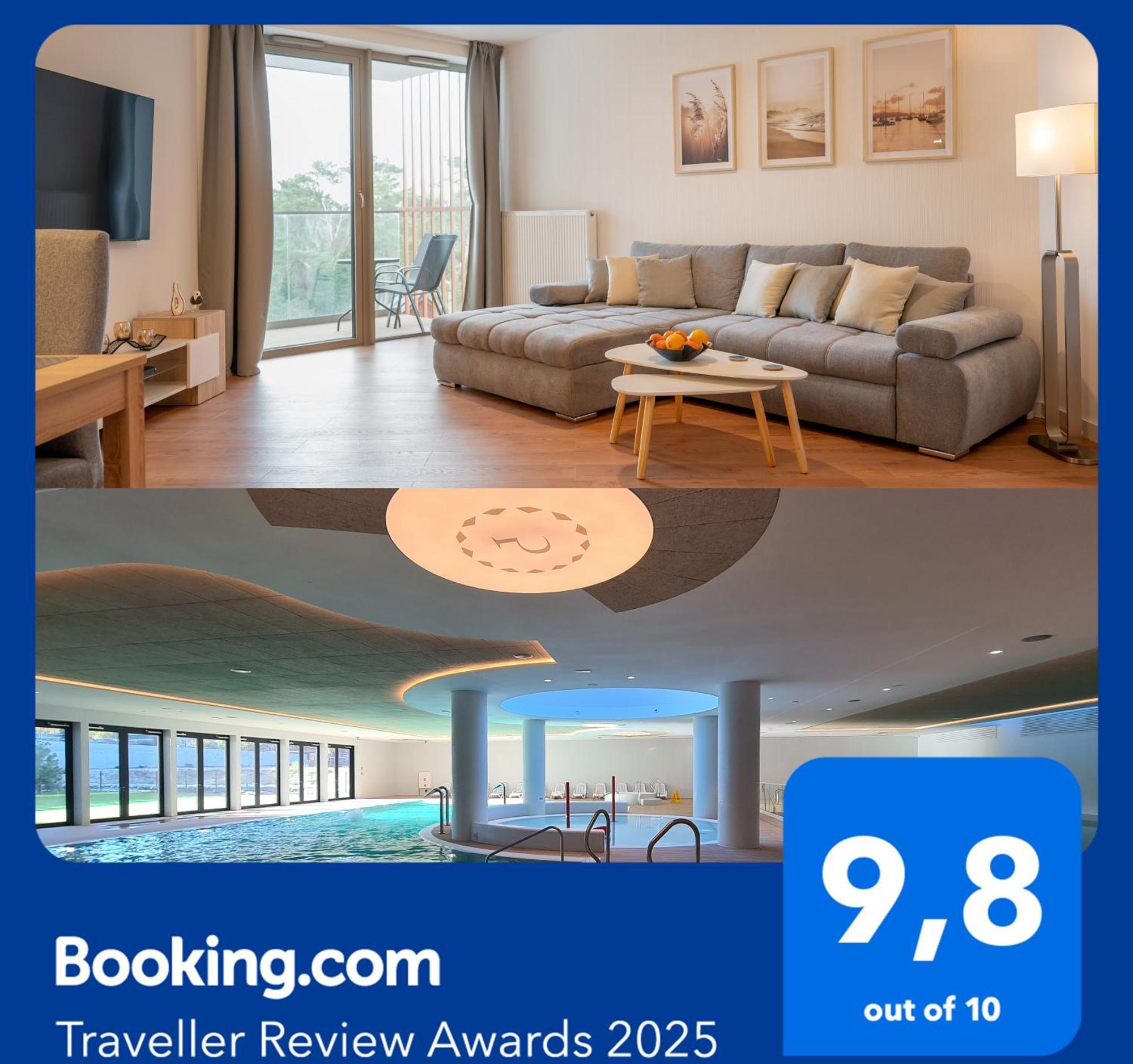 Pinea Sky Premium Apartament Z Widokiem Na Morze Ze Spa I Basenem Przy Plazy Pobierowo Exteriér fotografie